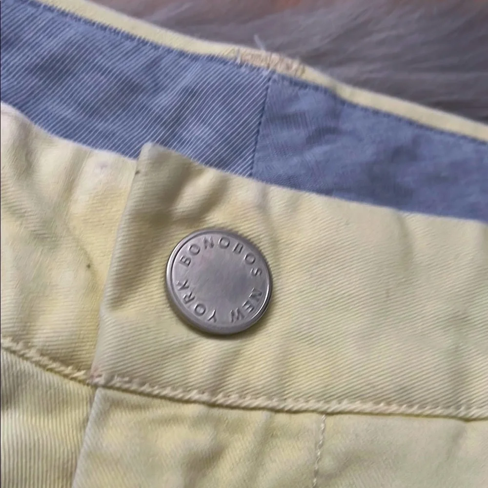 BONOBOS - Men’s Yellow Shorts